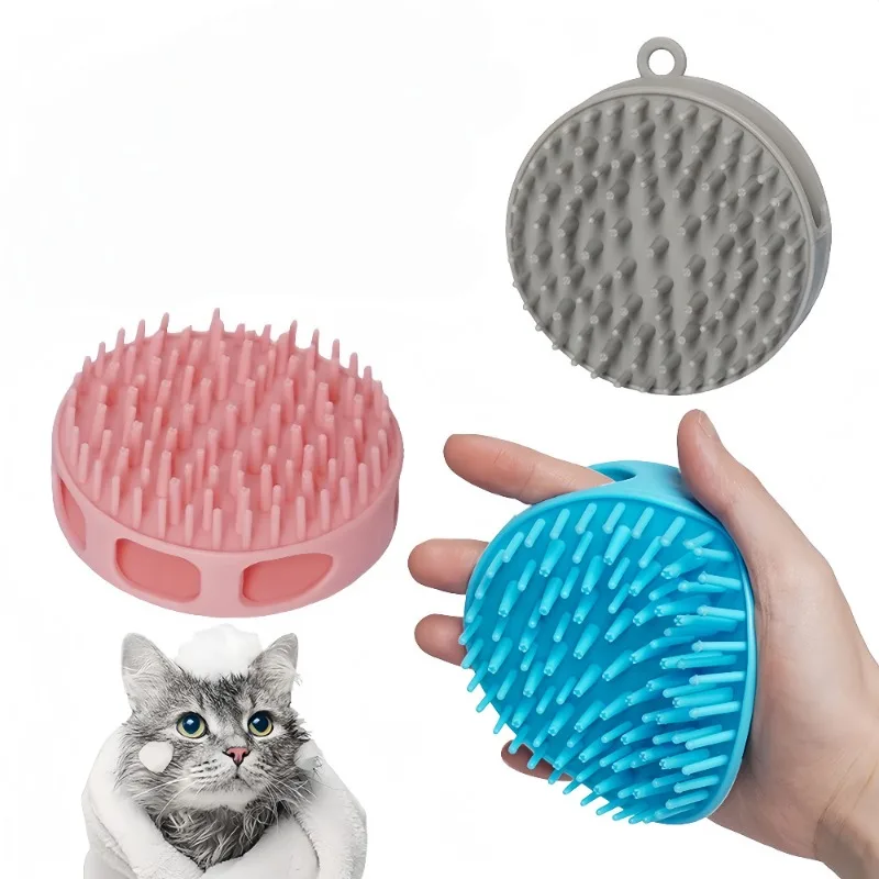 High-quality, high-quality pet bath brush for cats and dogs with massage and cleaning functions