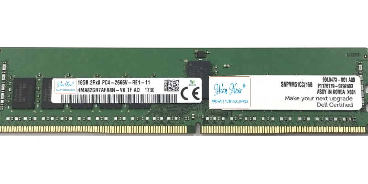 

Для SNPPWR5TC/16G PWR5T 16GB 2666mhz AA940922