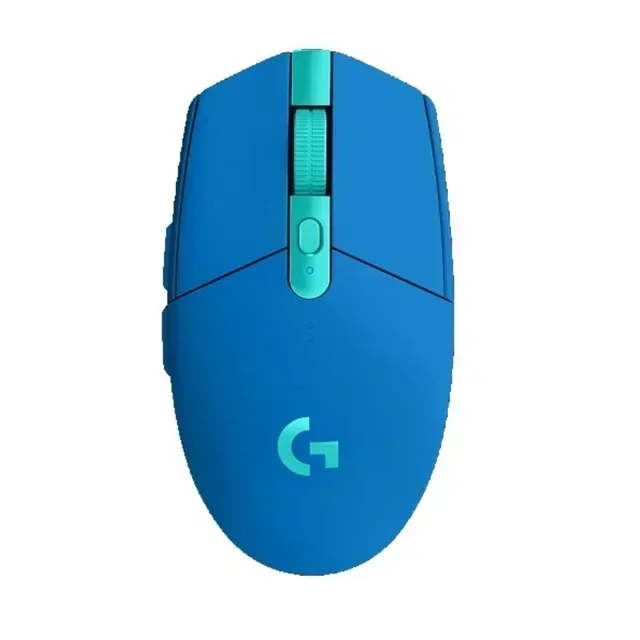 Mouse da gioco wireless Bluetooth Logitech G304 blu Mouse desktop da ufficio per laptop 2.4G