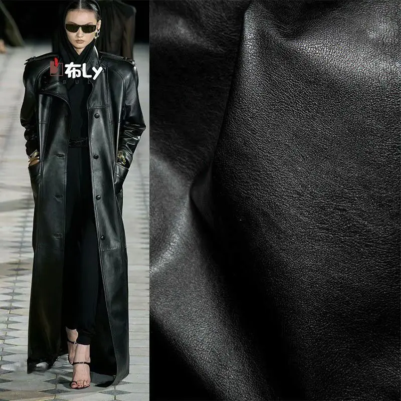 

Матовая искусственная кожа, мягкая кожа, неэластичная ткань, куртка, кожаная обувь, юбка, сумка, высококачественная дизайнерская ткань для одежды