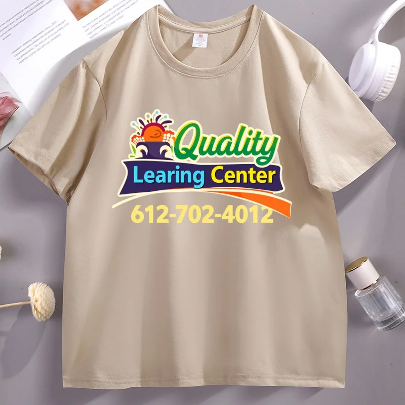 

Quality Learing Center T Shirt Funny Republican Humor Childcare T-Shirt Men Women Short Sleeve Printed Tshirt Unisex Clothing
