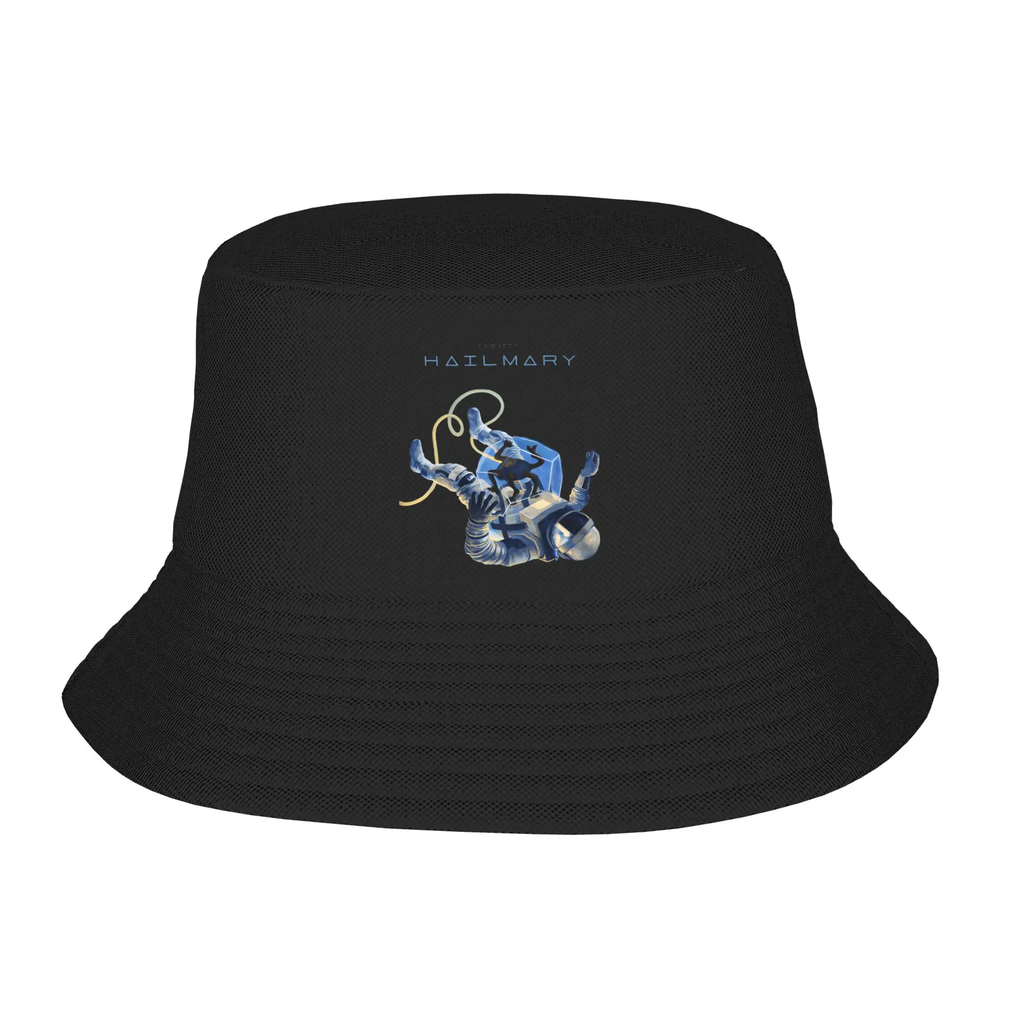 Project Hail Mary Space Bucket Hat  Hawaii Fisherman Caps For Men Women Classic Travel Hiking Visor Hats Breathable Printed Cap
