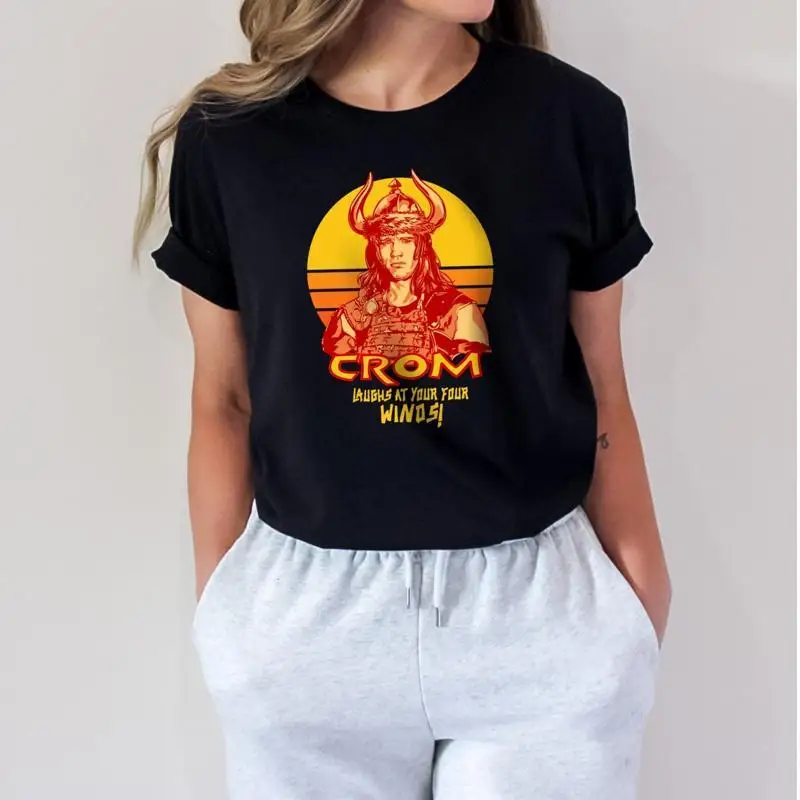 Conan T Shirt Funny Movie Quote The Barbarian Retro Jersey
