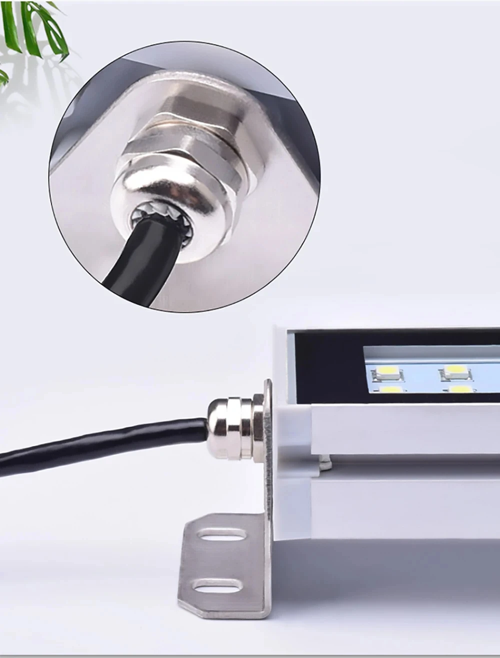 LED Industrial Lamp IP67 Waterproof Oil-proof Dust-proof Workshop CNC Industrial Lamps AC100-230V Leds Machine Work Tool Lights