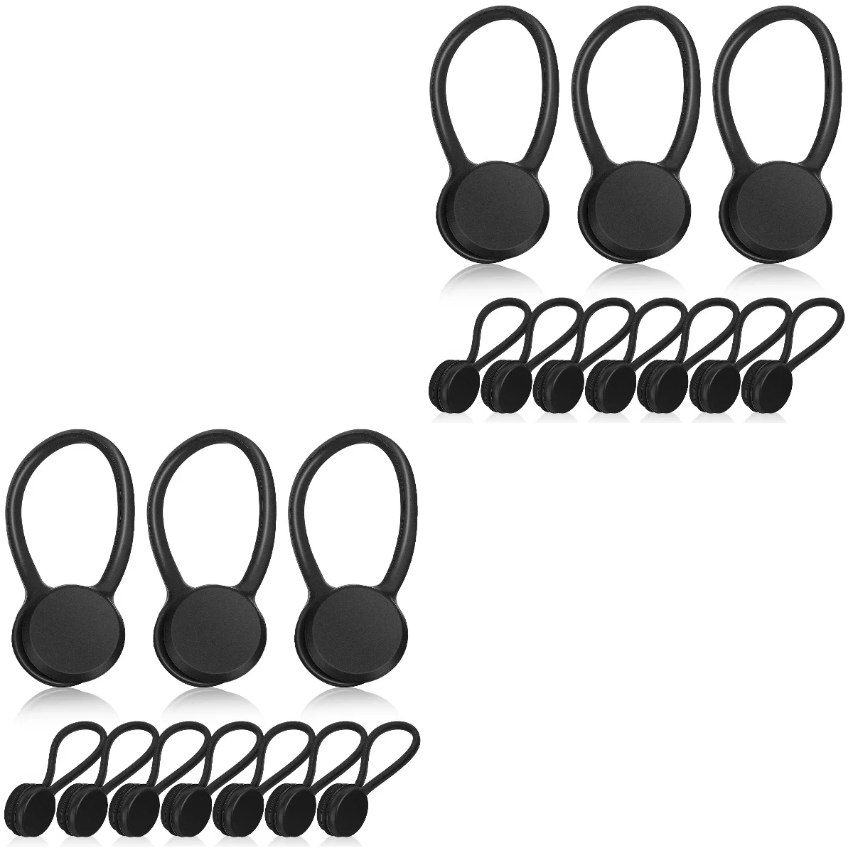 

2 шт., силиконовые держатели для наушников и кабелей