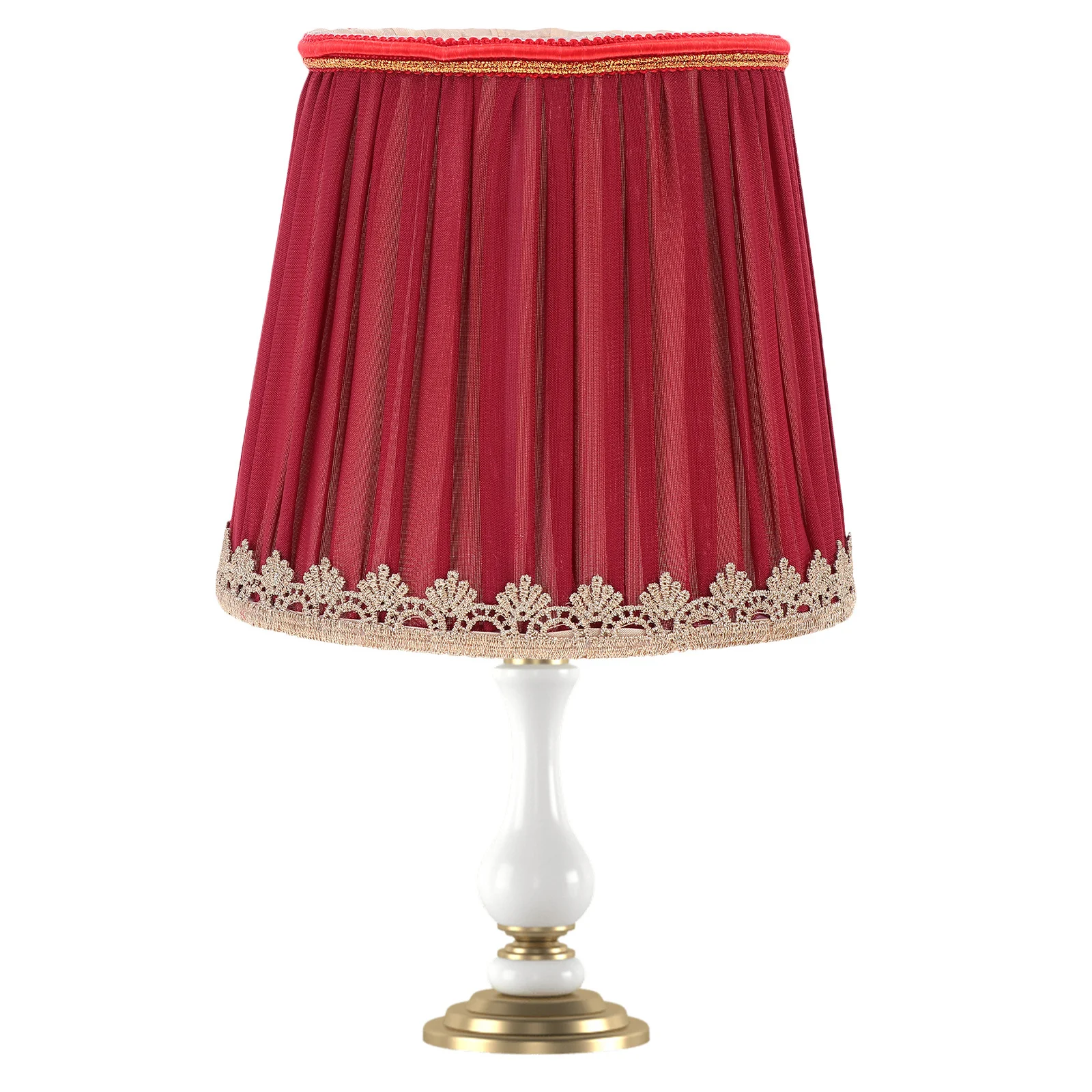 

1pc Cloth Lampshade For Ceiling Lamp Decorative Lighting Cover Soft Eye-Protection Shade Suitable Bedroom Living Room Study