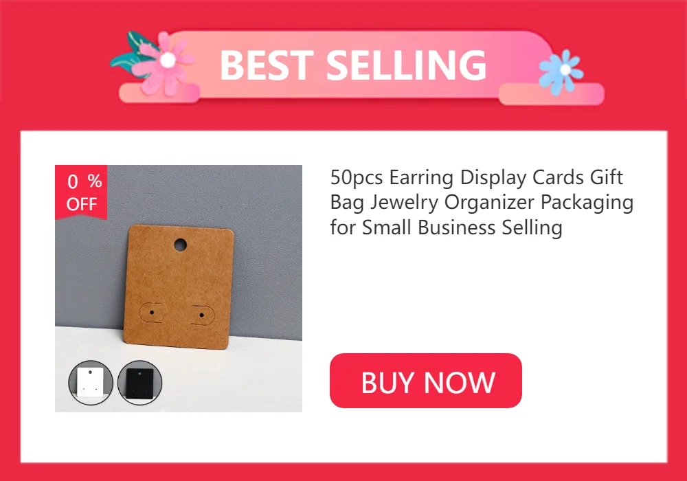 50PCS 9 Languages 6.5x6.5cm Square White Brown Care Instructions Custom Insert Card For Jewelry DIY Packaging Supplies Wholesale