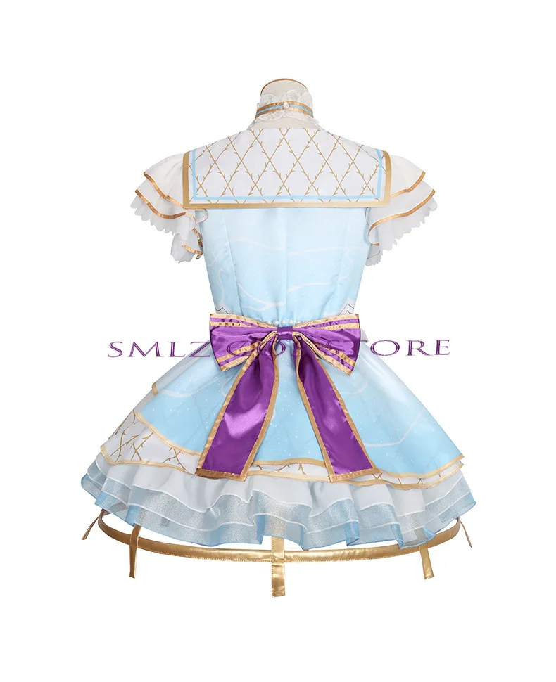 Shell Awakening Love idol Ohara Mari/Mary O'Hara Mari Cosplay Tsushima Yoshiko Yohane Costume 2026 Princess Dress Outfit view 3