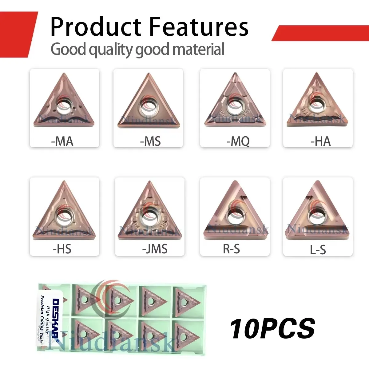 Many Specification TNMG SeriesTNMG160404/08-MA/MS/MQ/HA/HS/JMS/R-S/L-S LF6118 Numerical Control Outer Circle Turning Blades Tool