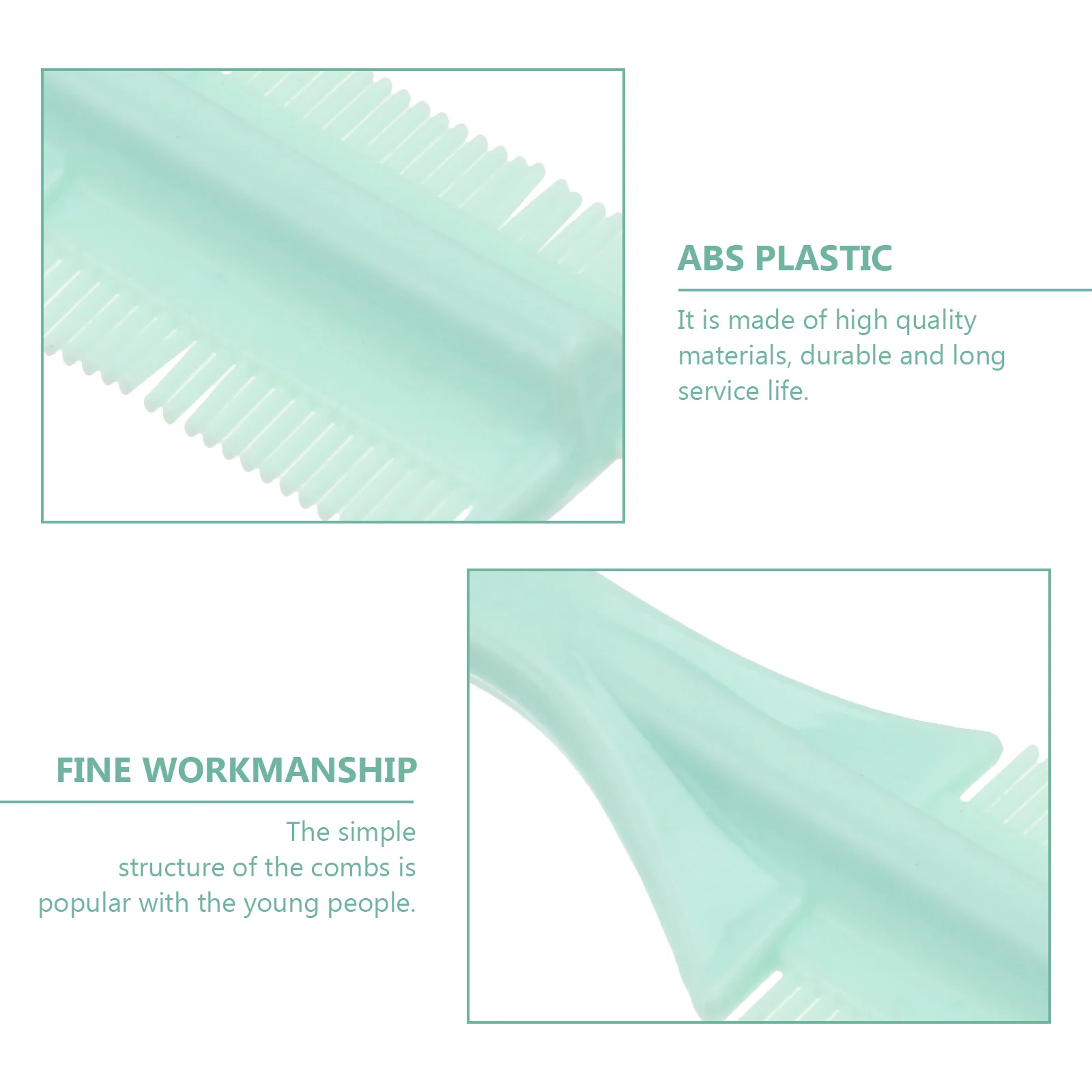 50 قطعة مشط ماكياج رمش فاصل متعدد الاستخدام ل الحاجب التهيأ الانفجارات تشكيل غرامة الأسنان مشط النساء الجمال الأساسية #2