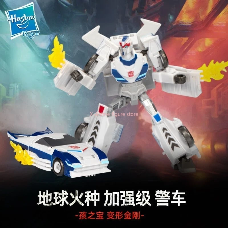 New Hasbro Transformed Toys Prowl Transformers Animation Edition Earth Spark D-Class Police Car Model Action Figures Collection