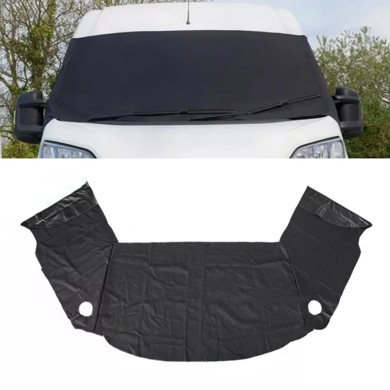 For VW Transporter T5/T6 Front Windshield Cover Snow Frost Protection Cover Sunshade Black Out Blinds Camper Van Accessories view 3