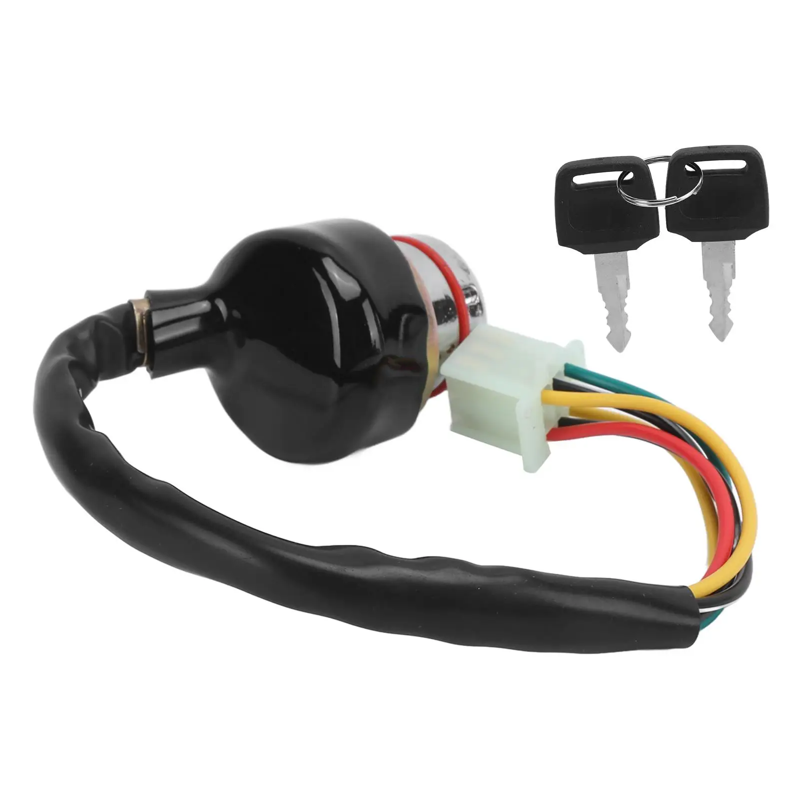 Ignition Lock Ignition Switch Anti Corrosion with 2 Keys for chinese 5 for cc To 12 for cc go kart