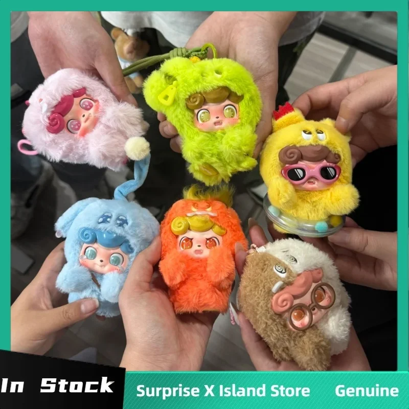 

New Q Kid Emotional Hairy Monsters Series Blind Box Emotional Dolls Vinyl Model Toy Pendant Decoration Mystery Box Birthday Gift