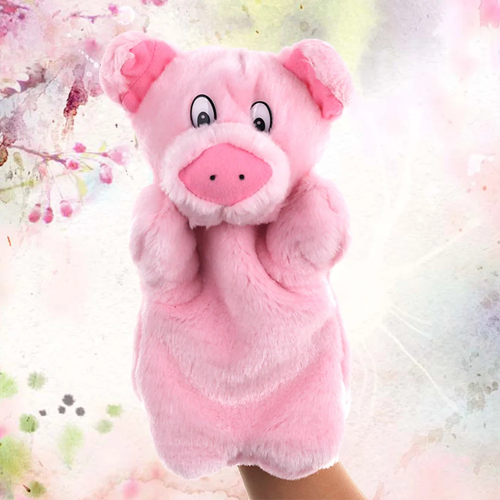 

Plush Piggy Hand Puppet Cartoon Pig Puppet Kids Hand Puppet Toys Kids Stuffed Toy Hand Puppets Animal Hand Puppets