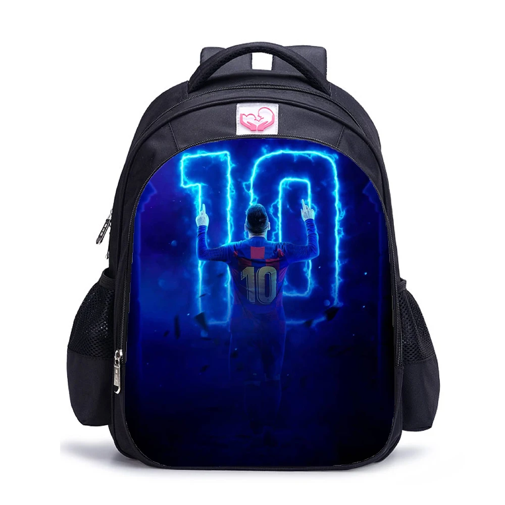 Messi Primary school bag for boys lightweight backprimary school bags for boys lightweight backpack capacity waterproof Mochilas