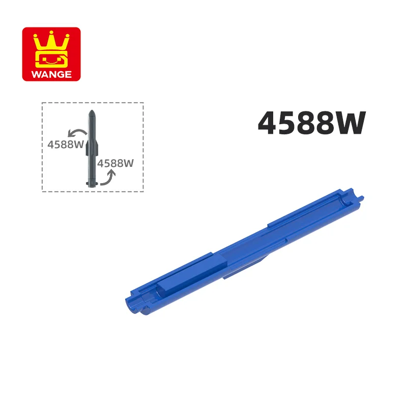 كتل بناء هيكل صاروخ كبير من Wange B ، ملحقات سلاح عسكري ، متوافقة مع ألعاب الطوب للأطفال ، من 9042 W #3