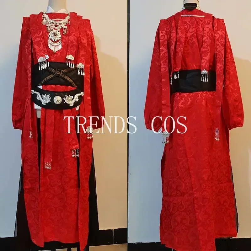 Hua Cheng Cosplay Costume Ensemble Complet, Tenues pour Anime Cosplay, Comic Con