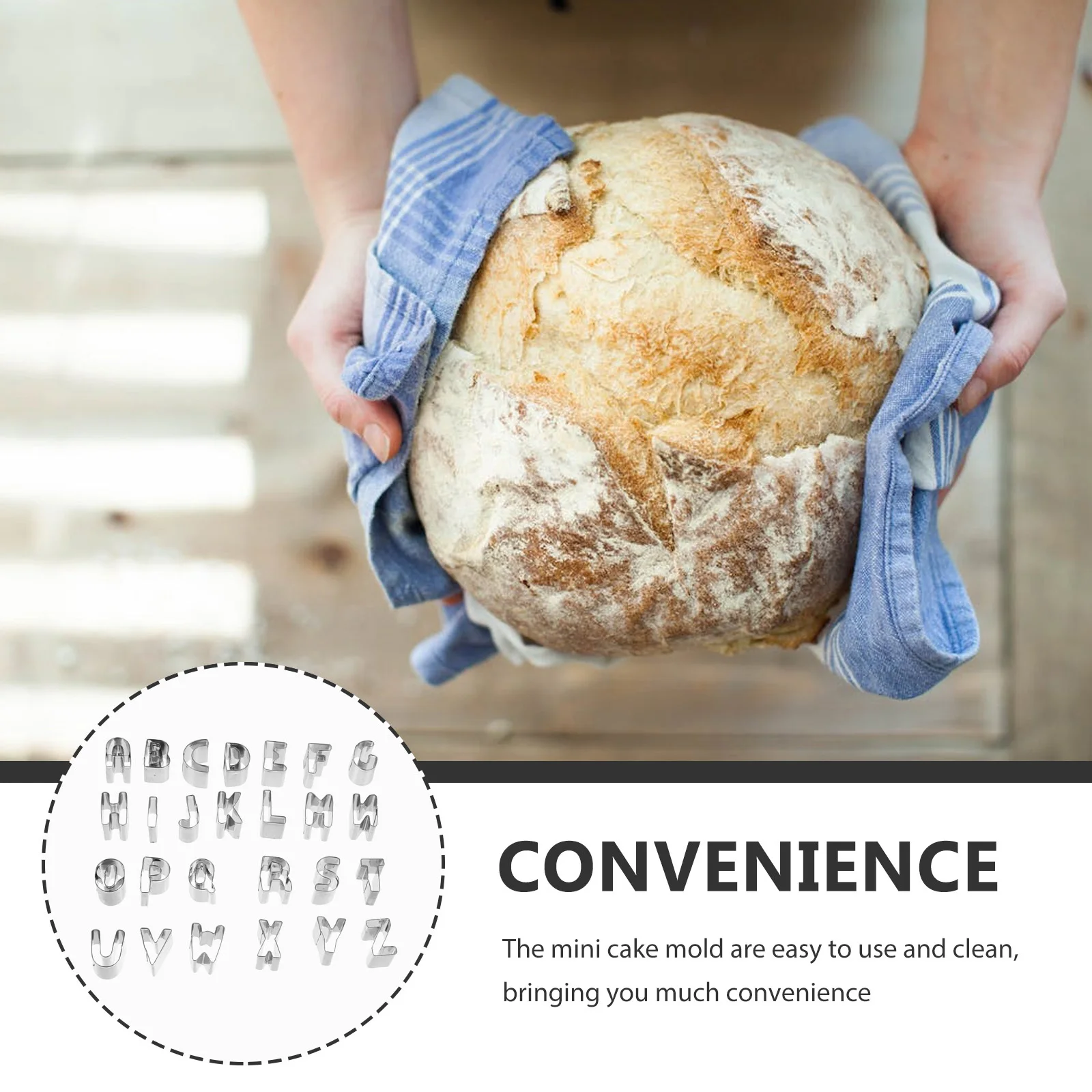 

1 set 1 Set English Alphabet Cake Molds Reusable Baking Silicone Mold For Mini Cakes Muffins Cupcakes Cheesecakes Dessert Making