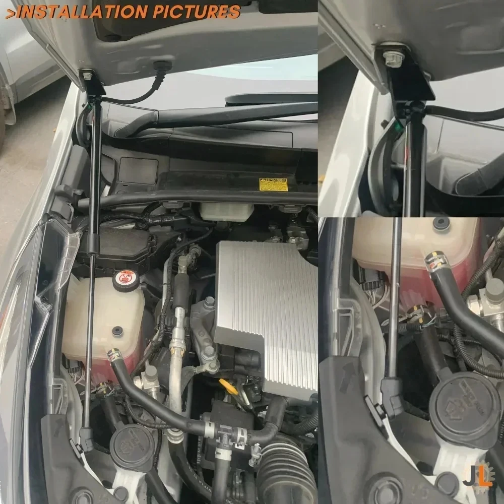 Menge (2) Motorhaubenstreben für Toyota Prius (XW50) 2015–2022, vordere Motorhaube, modifizieren Gasfedern, Stoßdämpfer, Heben, unterstützt Dämpfer