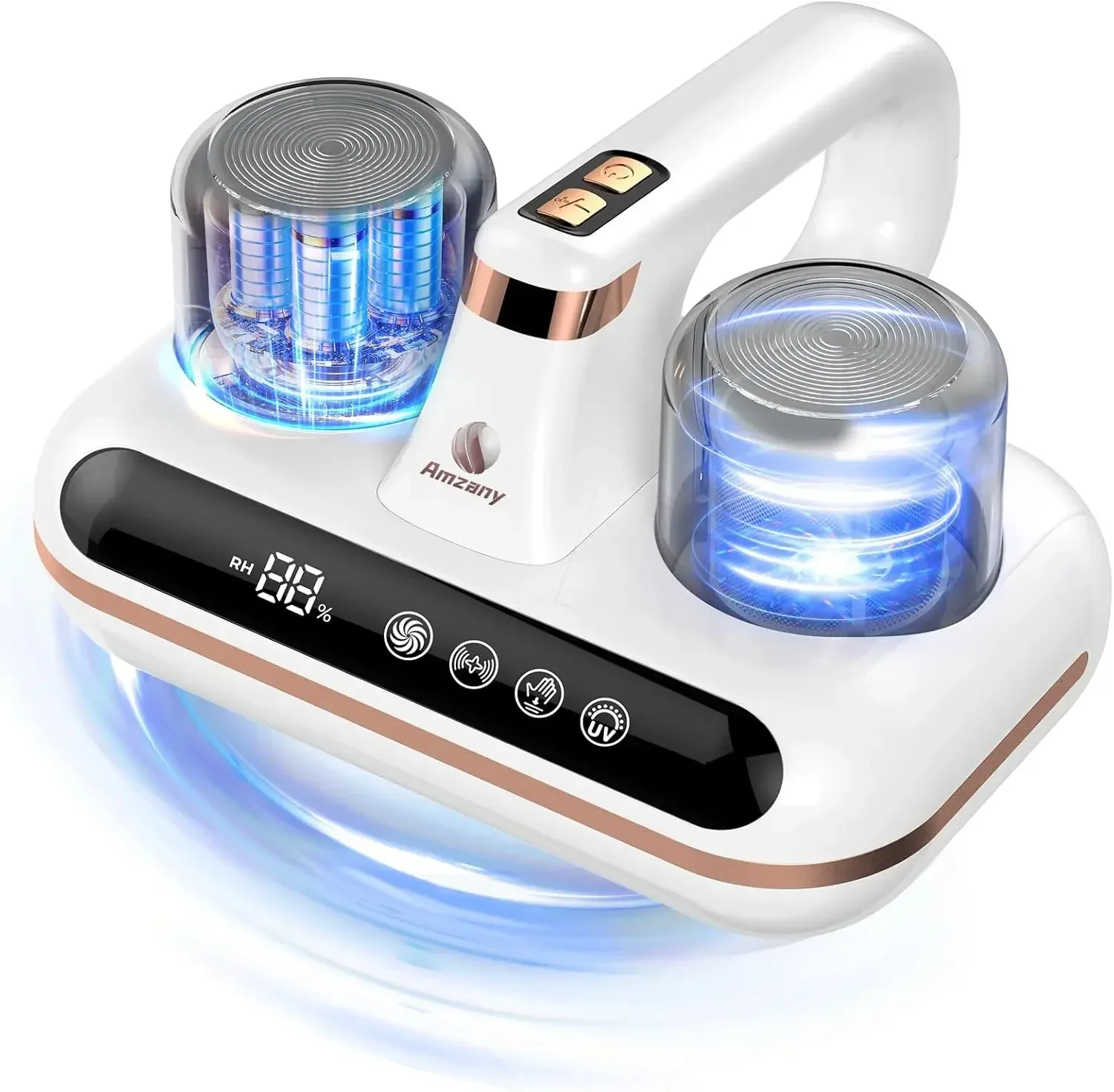 

Mattress Vacuum Cleaner - 5-in-1 Cordless Bed Vacuum Cleaner, Powered by UV-C Light & Ultrasonic Technology, 16Kpa Strong