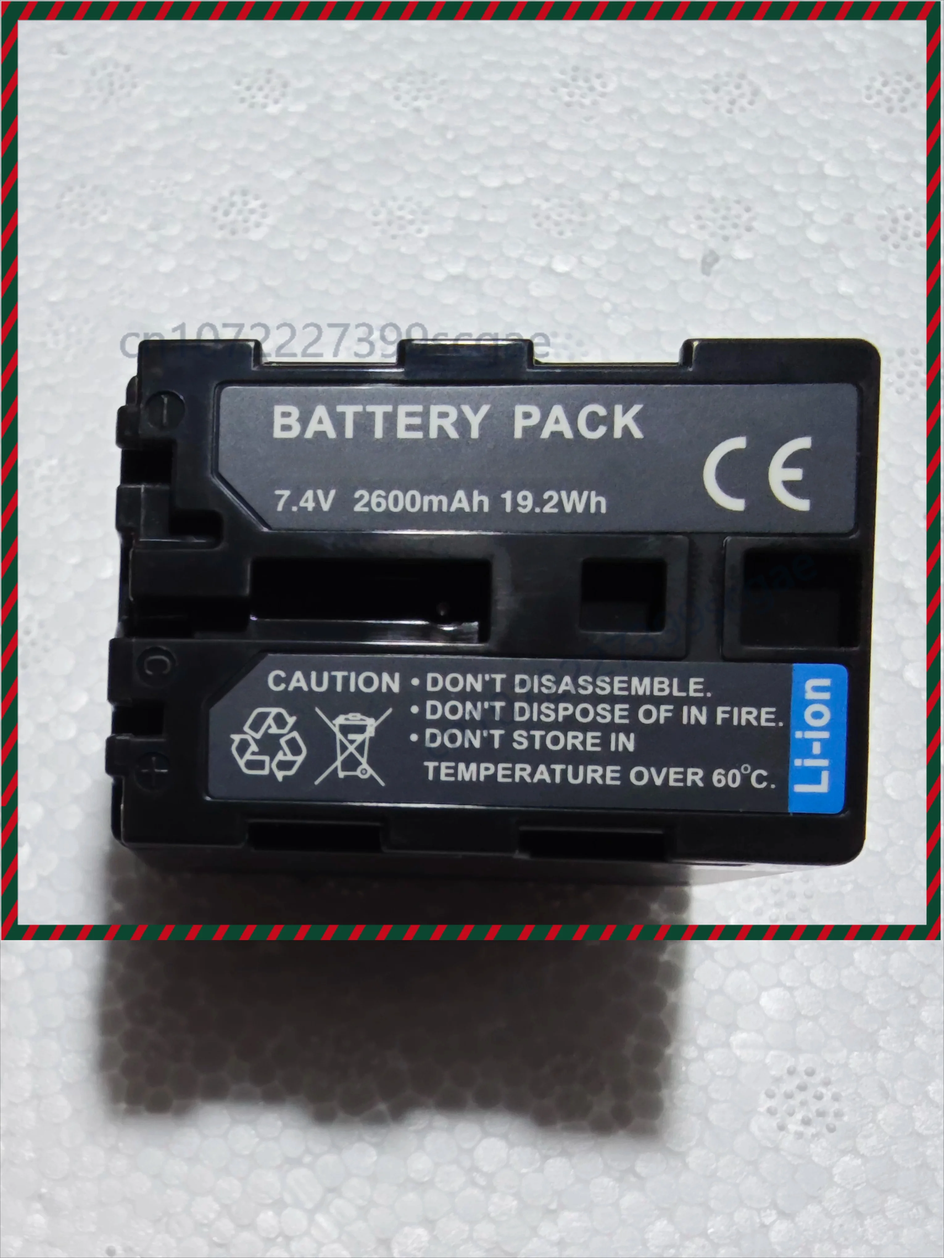 NP-QM71D Rechargeable Camcorder Battery Compatible NP-FM50 FM55H FM30 FM70 QM91D F707 For Sony