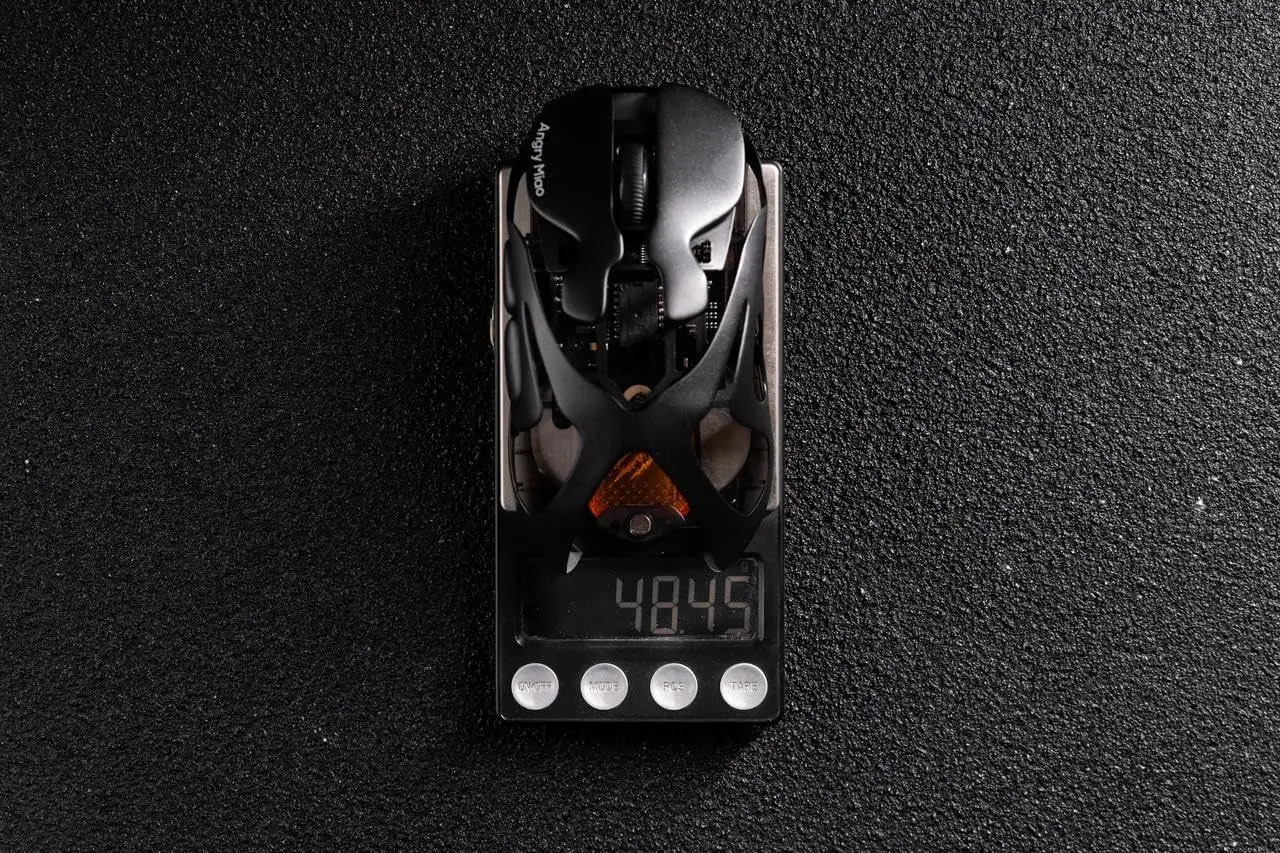 Angry Miao Infinity Gaming draadloze muis Metaal Ultralicht hol Hot-swappable PAW3950 Dual 8K bekabelde Tri-Mode
