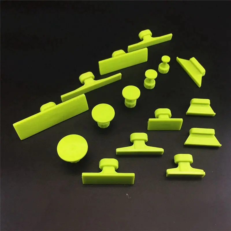 A13F-16Pc Puller Tabs Body Gear Distance Cam Are Compatible With T Sliding Hammer Automobile Gear Repair Tool