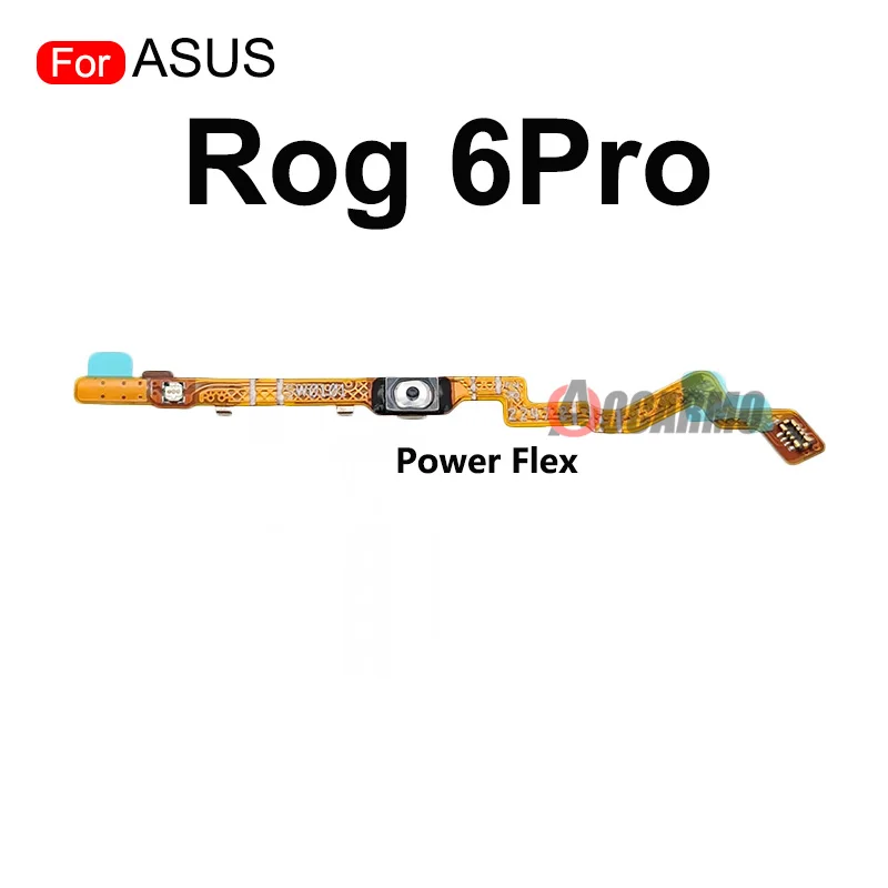 Power On/Off And Volume Buttons Flex Cable For ASUS ROG Phone 6 Pro rog6pro Replacement Repair Parts