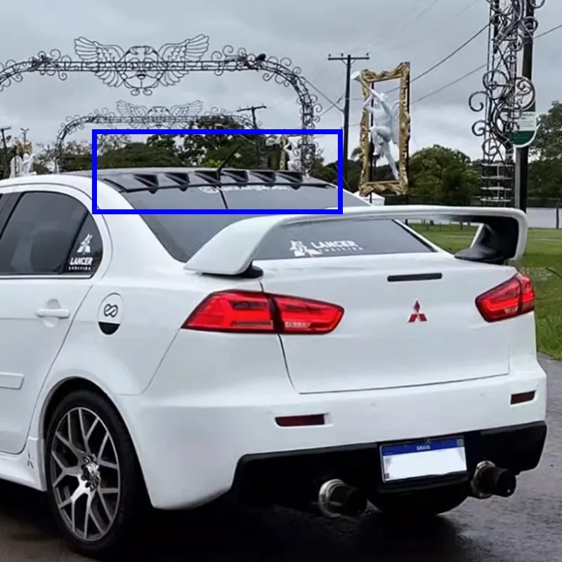 

Suitable for Mitsubishi Lancer EX roof spoiler 2009 10 11 12 13 14 15 2016 modified high-quality car rear window roof spoiler