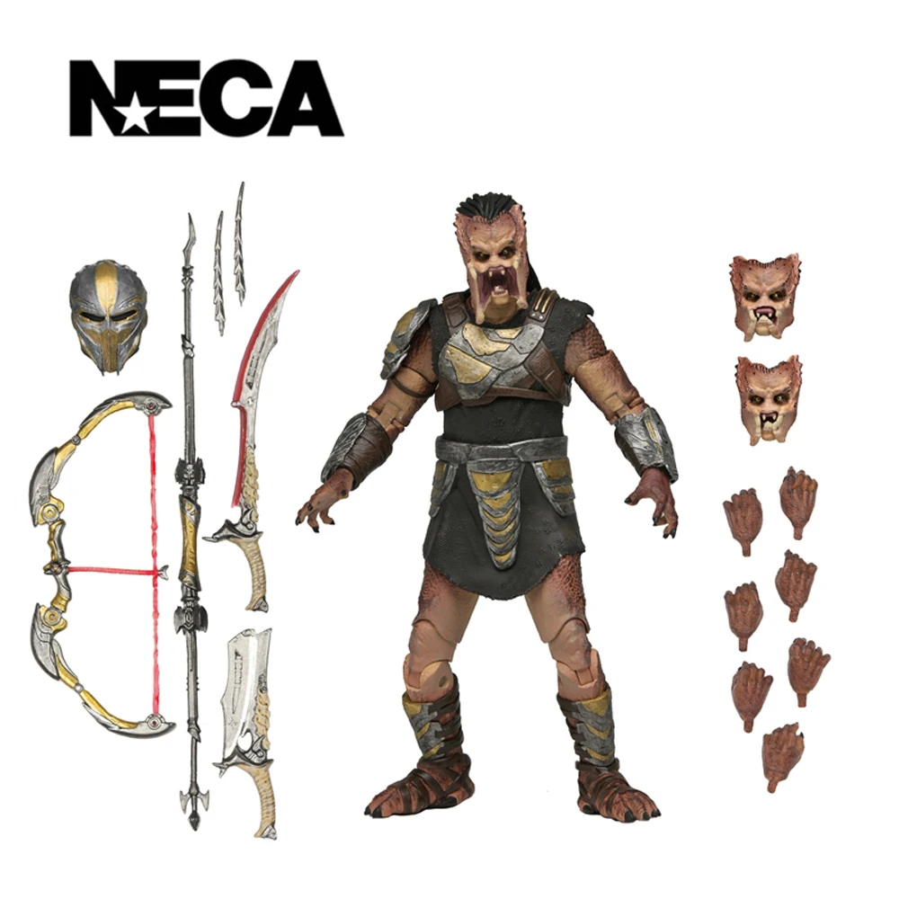 NECA Toys Predator: Badlands - Ultimate Dek (Armadura de Entrenamiento) Figura de Acción a Escala 7 Pulgadas, Modelo de Muñeco, Kit de Garaje