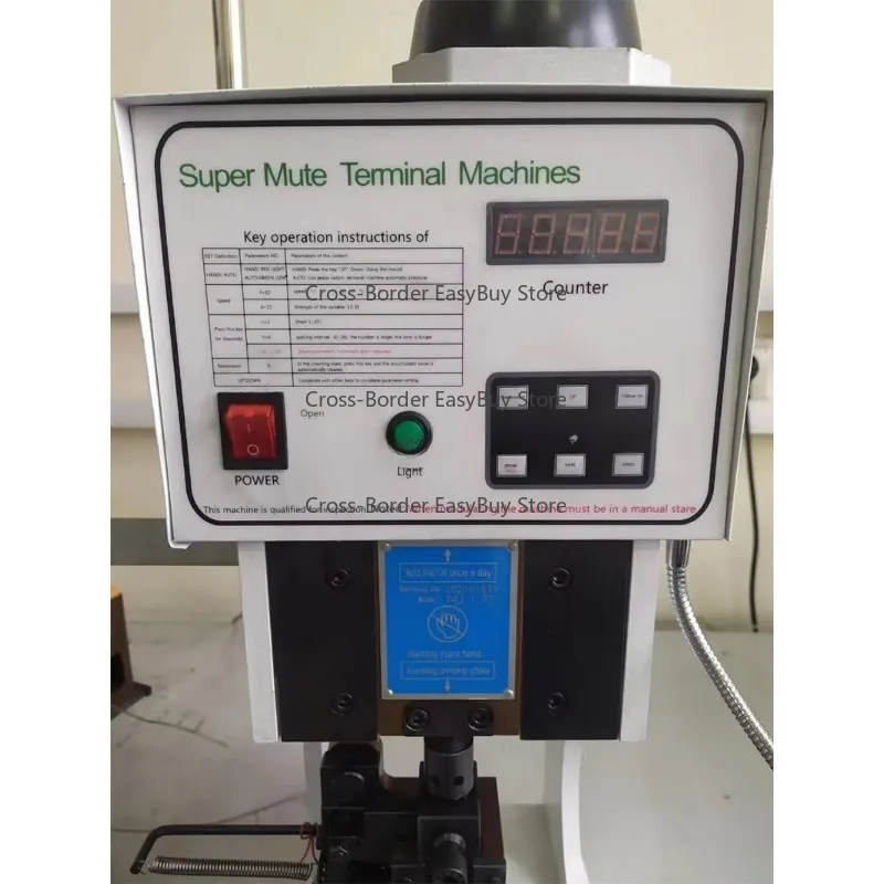 2Ton Semi Automatic Waterproof Plug Manual Terminal Crimping Machine Desktop Terminal Fastening Machine