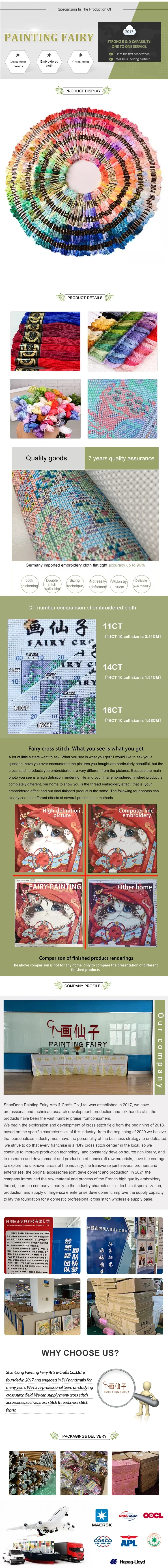 Kit per ricamo a punto croce c - Embroidery Rose Stitch recensione e prezzo