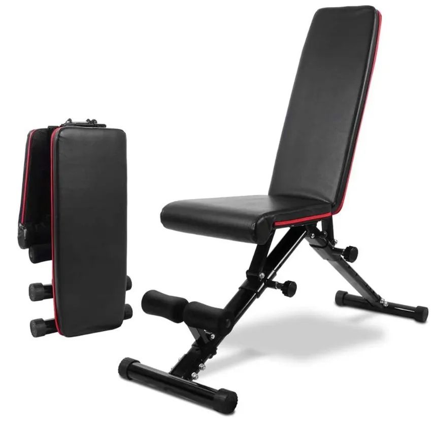 

Multi-Adjustable Dumbbell Bench, Foldable Dumbbell Weight Bench, Sturdy for Body Fitness Exercise