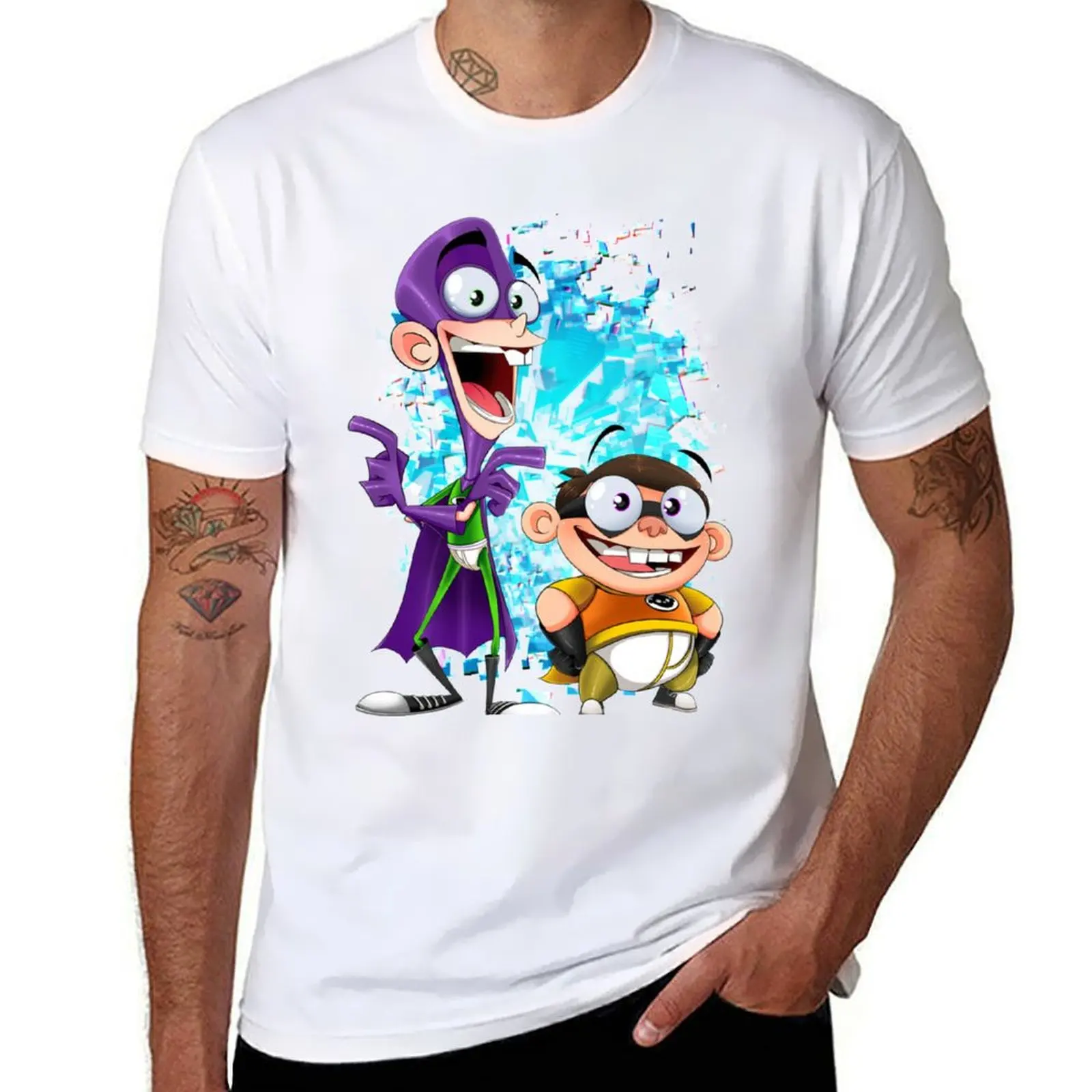 

Футболка Fanboy and Chum Chum, мужские футболки, мужские футболки с графическим принтом