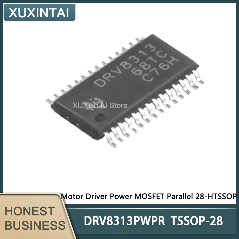 10Pcs/Lot  New Original  DRV8313PWPR DRV8313 Motor Driver Power MOSFET Parallel 28-HTSSOP