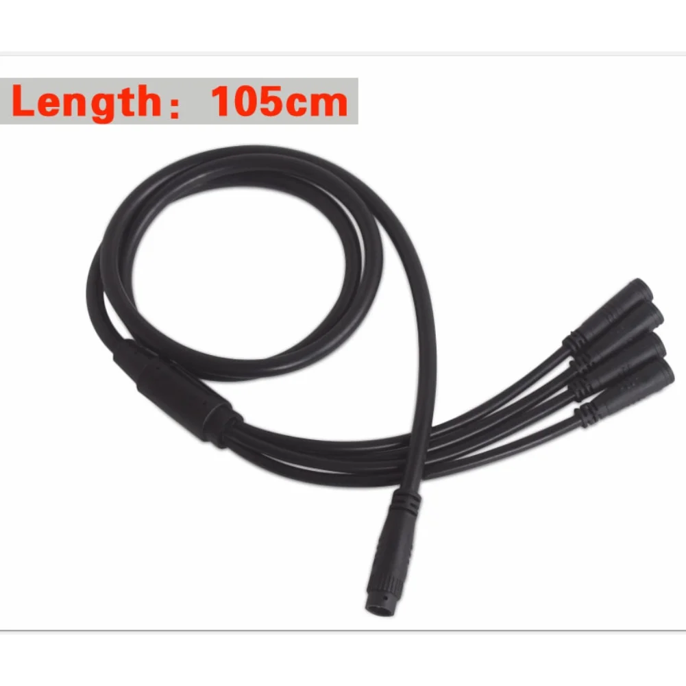 

Водонепроницаемый переходной кабель двигателя горного велосипеда 1T4 для электрического велосипеда с несколькими разъемами и резиновыми материалами