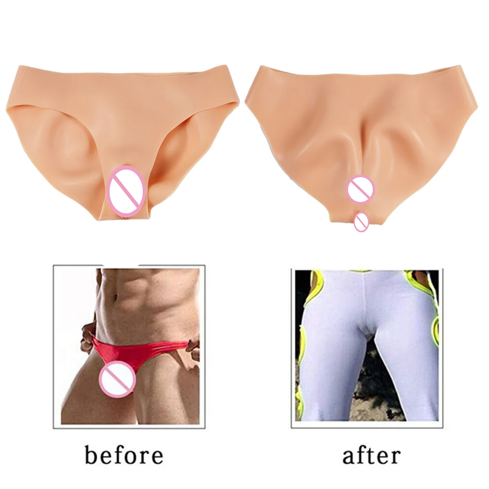 سراويل سيليكون وهمية المهبل ل كروسدرسر ، تشكيل الورك ، السراويل ، الملابس الداخلية ، اللباس الداخلي ، تأثيري ، يمكن أن تكون مرتبطة #3
