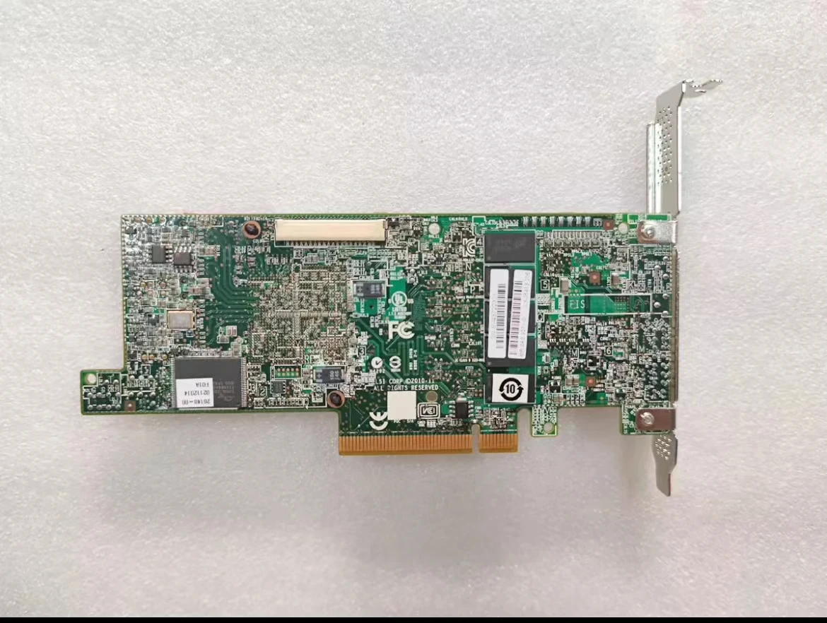 Imagem -02 - Cartão Riser Original para Dell 0vmww9 Lsi Megaraid Sas 92718i Portas Gbps Sas Sata Pcie Teste de 100