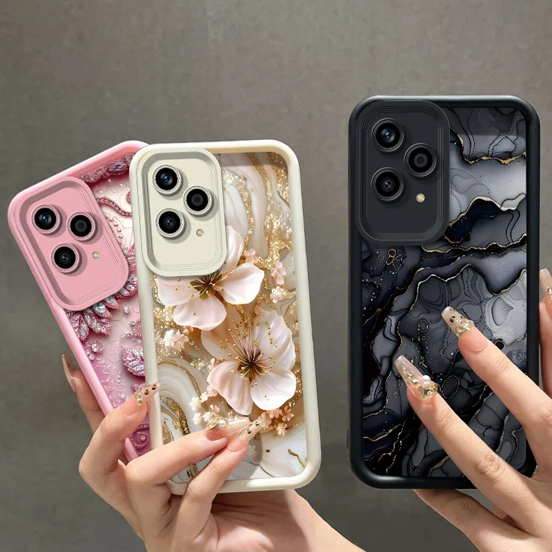 Trending Popular Phone Casing For Honor 200 Lite 5G Soft Cover Unique Luxury Pearl Bow Design Case For Honor 200 Lite 5G