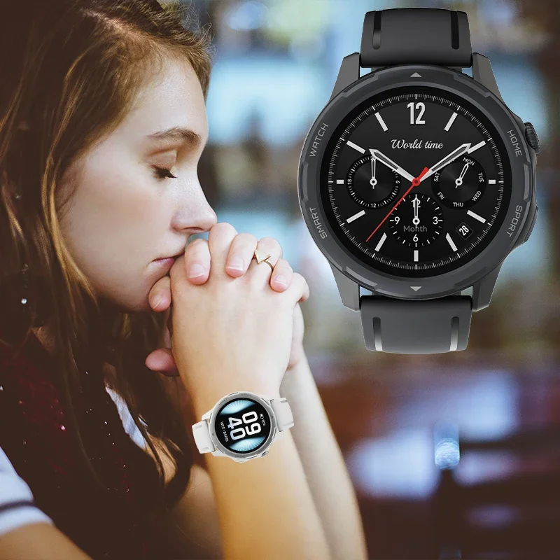 2025 New Call Smart Watches 1.32” Inch 360*360 Custom Dials Sport Men And Woman Fitness Health Sleep Monitor Round Smartwatch
