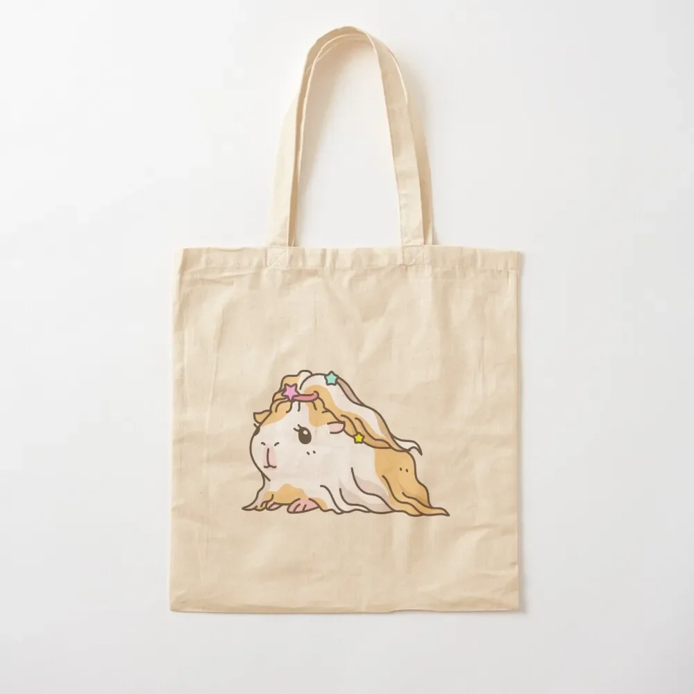 

Silkie Guinea pig Tote Bag woman shopping bag Women bags Bag