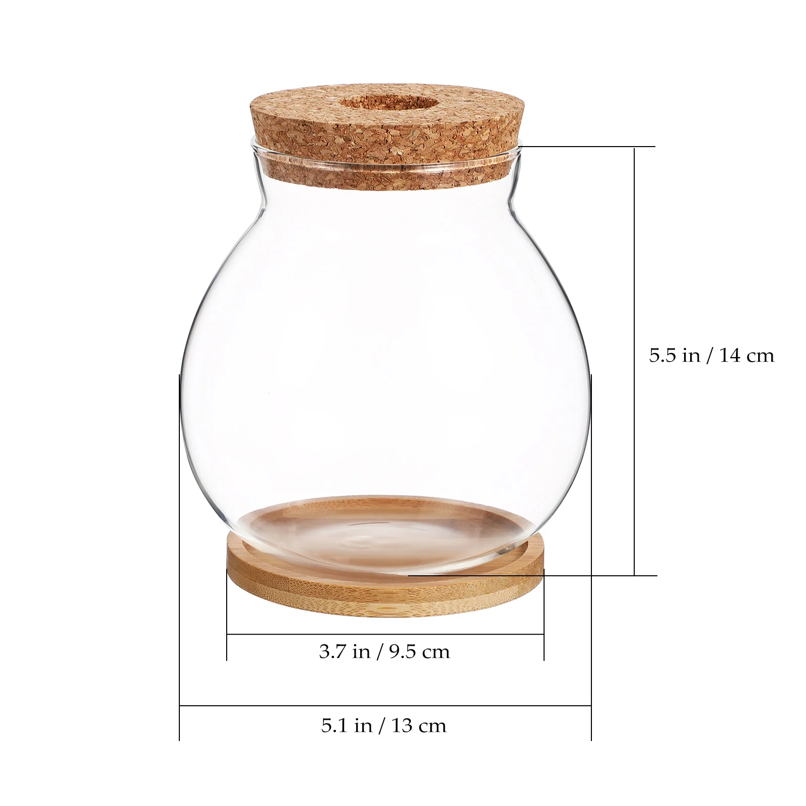 

Mini Fish Tank for Betta Glass Terrarium with Lid Desktop Aquarium Office Home Decor Centerpiece Desktop Aquarium