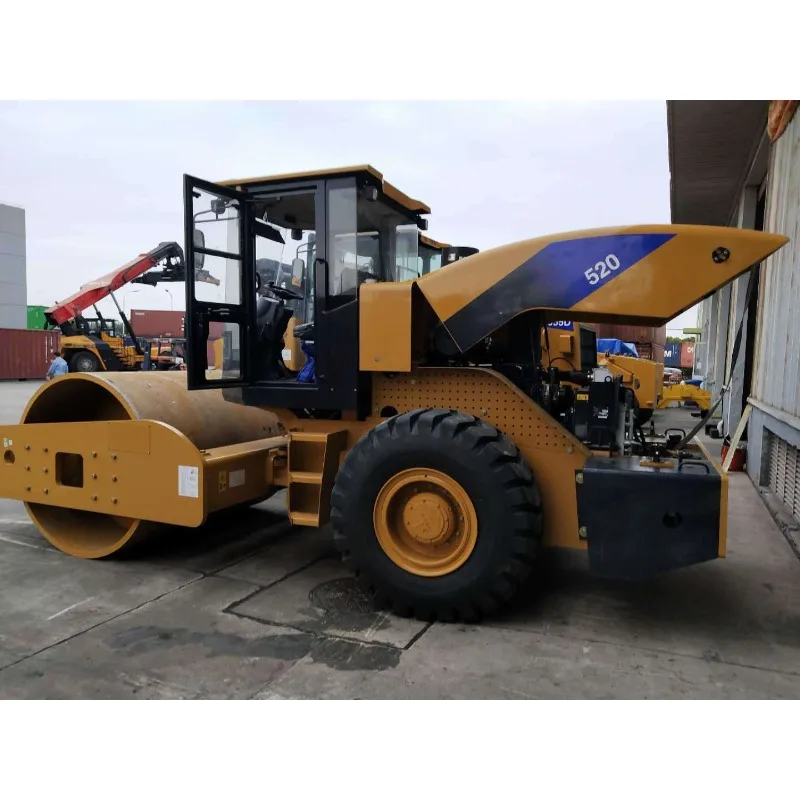 China Top Brand 20 Ton Vibratory Concrete Soil Compactor Single Drum Road Roller SEM8220