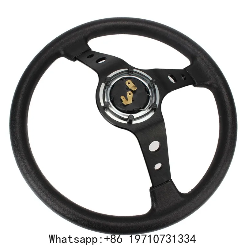 Steering Wheels For Cars Racing With DIY Logo 14 inch Universal Drifting Sport