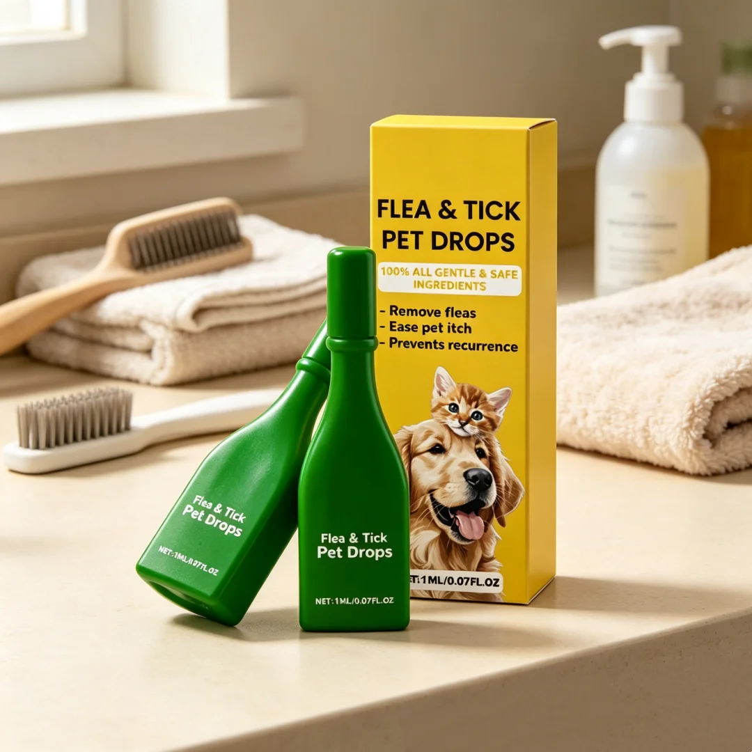 Cat Anti Flea Drops Flea Lice Remove Relieve Skin Itching External Insect Repellent Deworming Supplies Pet Tick Treatments Drops