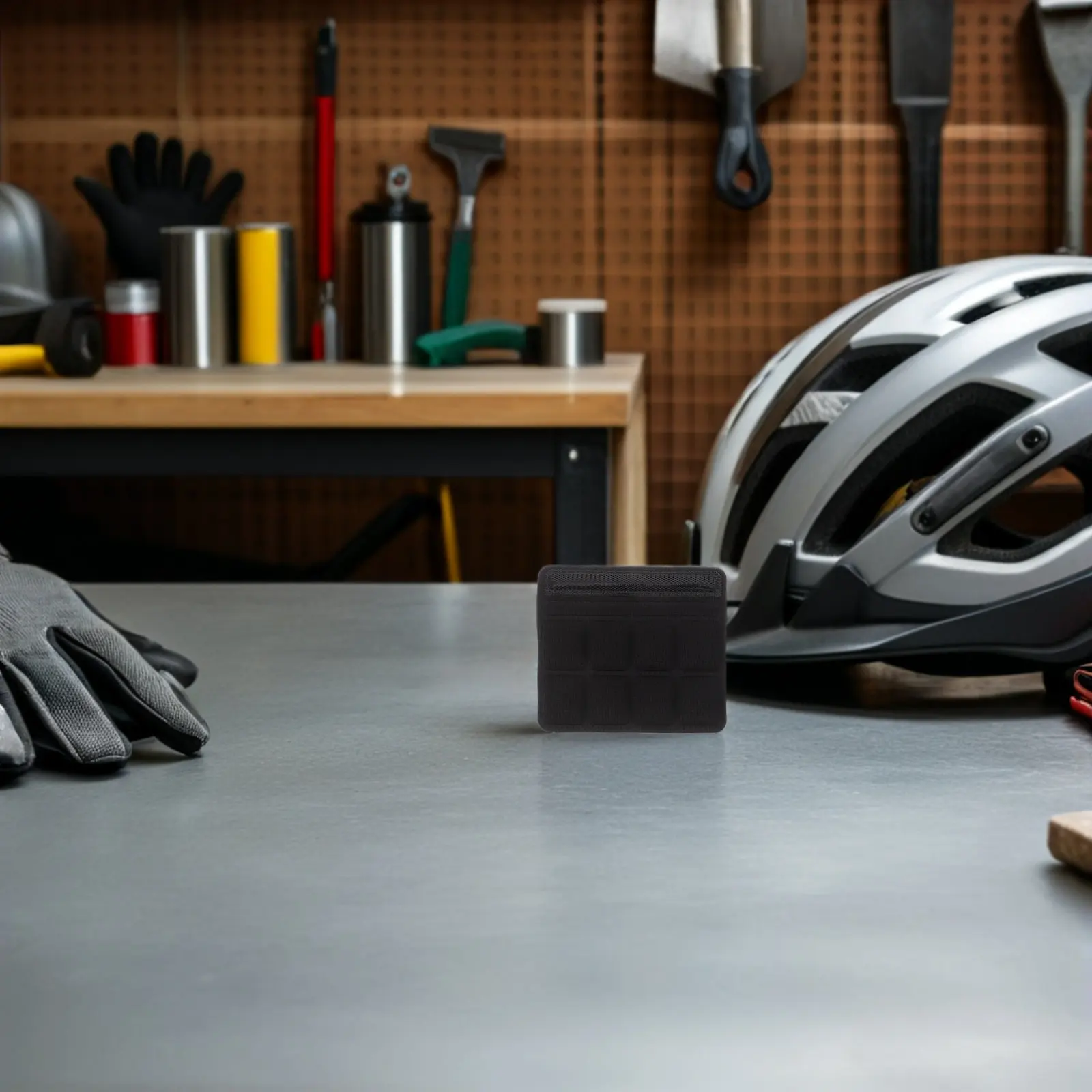 

2Pcs Chin Pad Sponge Cushion Hook Loop Fastening Replacement Cushion Mat Universal for Motorcycle Cycling Bike