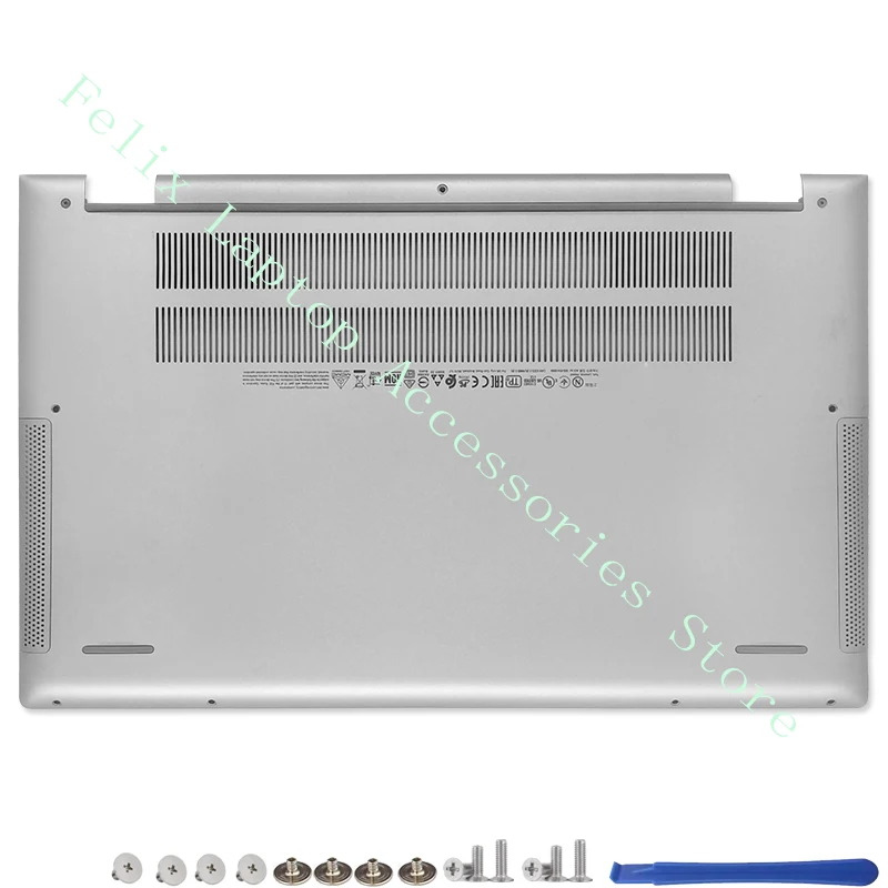 VFPVN-Cubierta trasera para portátil DELL Inspiron 7500 7501, cubierta trasera LCD, reposamanos, parte inferior, tapa trasera, Plata