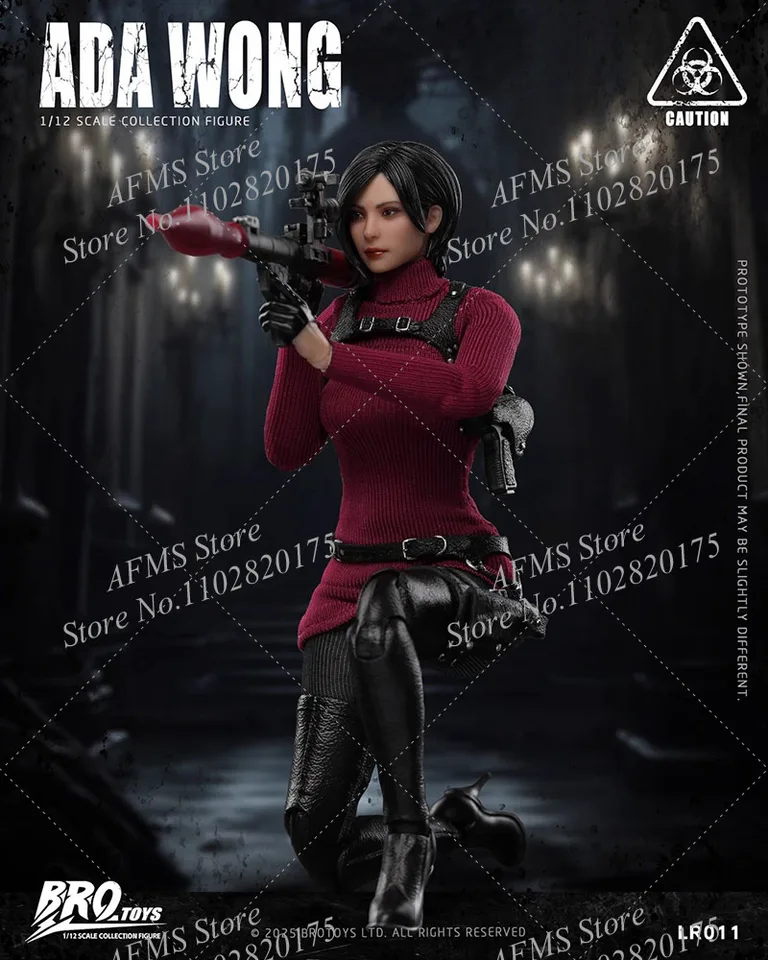 BROTOYS LR011 1/12 Scale Collectible Figure Female Spy Agent Ada