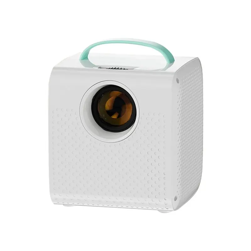 N91R-Q2 Mini Projector For Kids 800*480 Resolution, Portable Home Theater Beamer Ideal Christmas And Birthday Gift EU Plug